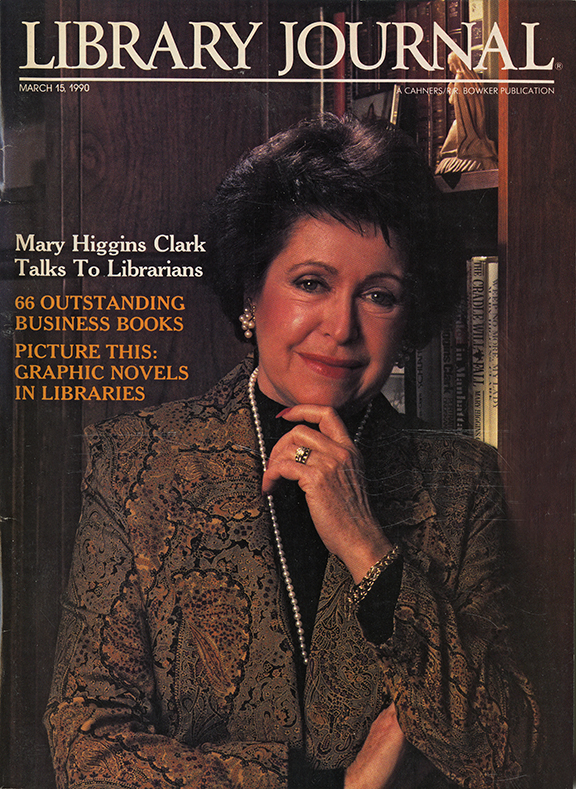 Mary Higgins Clark Discusses Books, Touring, and Libraries in this 1990 Interview with LJ