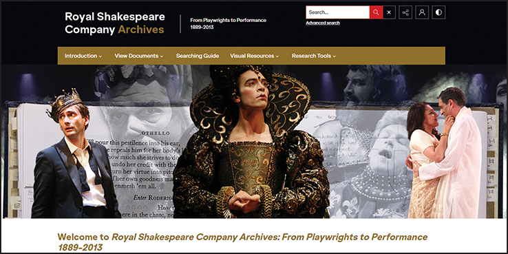 Royal Shakespeare Company Archive | eReviews