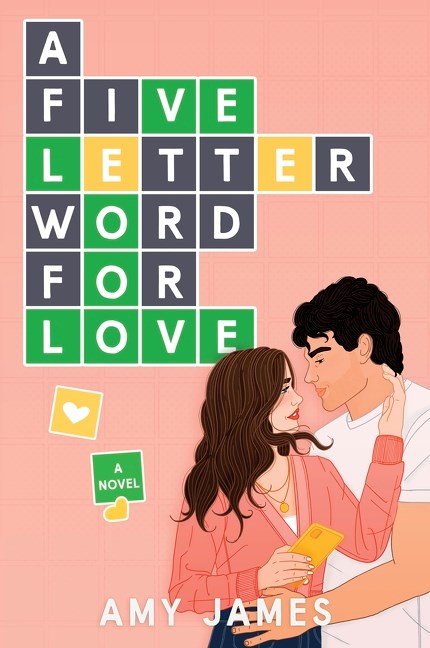 'A Five-Letter Word for Love' by Amy James | Romance Debut of the Month