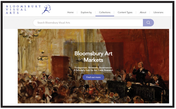 Bloomsbury Art Markets: Protagonists, Networks, Provenances  | eReviews