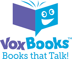 VOX Books logo (Books that Talk!)